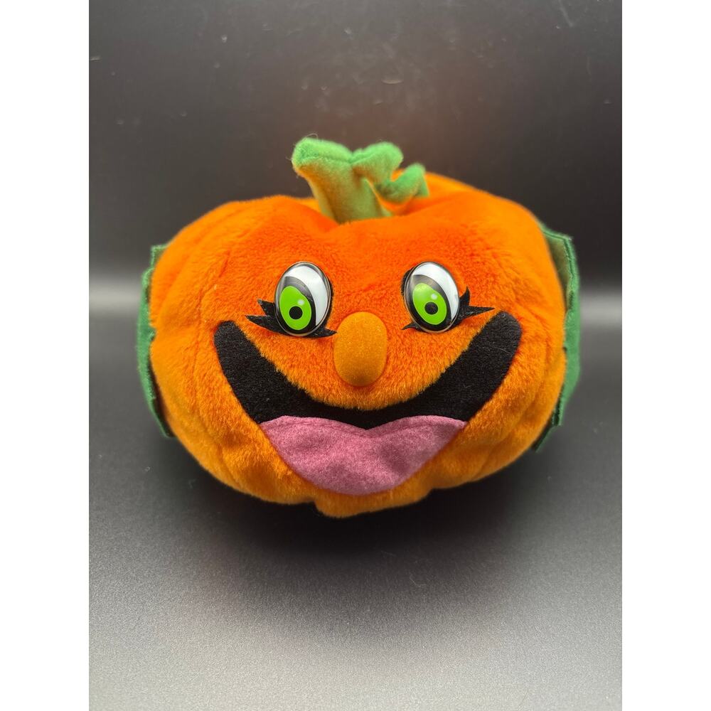 Plumpy Pumpkin-Kids Garden Babies Collection-Plush Pumpkin 1988 Fall Halloween